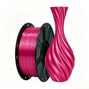 Silk Rose Red silk 3D printer filament 1.75mm — VOXFIL